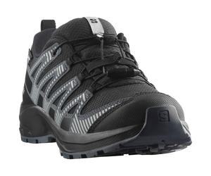 Kinderschuhe Salomon Xa Pro V8 Waterproof Schuhgröße (EU): 33 / Farbe: schwarz