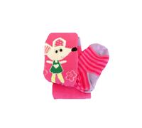 Kinderstrumpfhose Gr 74 - 80 Maus rosa