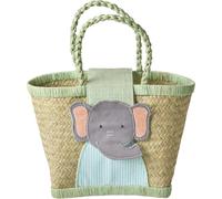 Kindertasche Raffia Elefant Rice by Rice - Handgefertigt Unikat - Standard