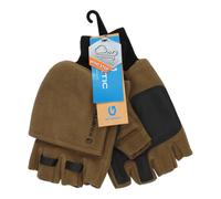 KINETIC Wind Stop Fold Over Gr.XL Army Green Angelhandschuhe Fleece-Handschuhe