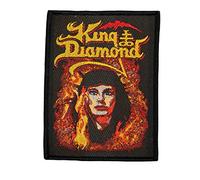 King Diamond Aufnäher Fatal Portrait Patch Gewebt & Lizenziert !!
