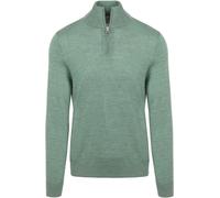 King Essentials The Michael Half Zip Pull Merino Grün - Größe S Grün S
