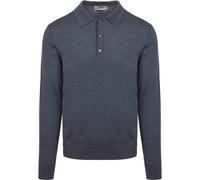 King Essentials The Robert Long Sleeve Poloshirt Merino Anthrazit - Größe XXL Anthrazit XXL