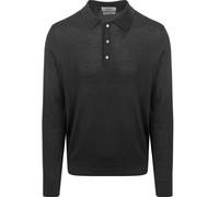 King Essentials The Robert Long Sleeve Poloshirt Merino Schwarz - Größe XXL Schwarz XXL