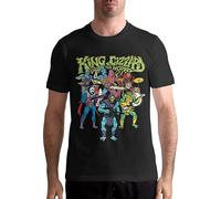 King Gizzard and Lizard Wizard Mens Black T-Shirt Graphic Tee Printed Unisex Shirt M