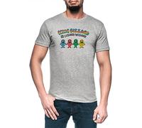 King Gizzard and The Wizard Lizard Fishies Herren Grau T-Shirt Kurzarm Men's Grey T-Shirt