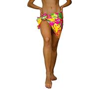 King Kameha Hawaii Sarong Pareo Strand Wickel Damen Funky Casual Bikini Cover Up Strandkleid Badeanzug Ananas Print