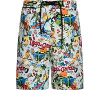 King Kerosin Aop Badehose KKU411052 Off White-4XL