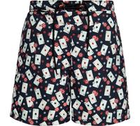 King Kerosin Aop Badehose Kurz KKU311058 Black-XL