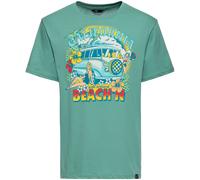 King Kerosin California Beach'n T-Shirt, Größe S für Männer