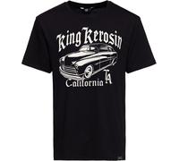 King Kerosin California Greaser T-Shirt Schwarz-M