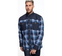 King Kerosin Chopper ´Till Death Blanko Adventure Funktionshemd, blau, Größe S für Männer