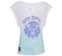 King Kerosin Female Shirt Dip Dye Shirt The Holy Ride White-M