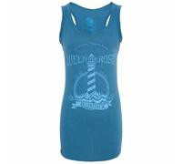 King Kerosin Female Shirt Homesick Longtop Blue-S