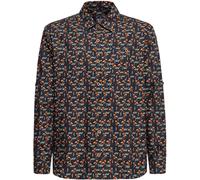 King Kerosin Aop Vintage Suit Hemd "Foxy" KKI35017 Black-3XL