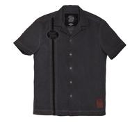 King Kerosin Hand Made Dragstrip Shirt, schwarz, Größe S für Männer