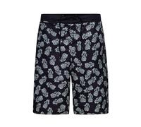 King Kerosin Herren Badeshorts Badehosen Schwimmhosen Allover Print Ananas Retro Knielang Viele Taschen Schnell Trocknend Pineapple