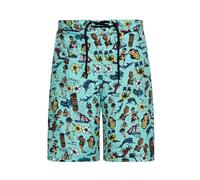 King Kerosin Herren Badeshorts Swimming Trunks Schwimmshorts Tiki Hawaii 50S Vintage Retro Tropical Rockabilly Hawaii