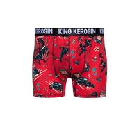 King Kerosin Rockabilly Devil Boxershort Boxershort rot in M