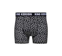 King Kerosin Herren Boxershorts · Unterwäsche · Vintage · Retroshorts · Unterhosen Männer Mit Stretch · Elastisch · Baumwolle · Retro · Tattoo · Ananas