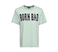 King Kerosin Herren Classic T-Shirt Born Bad mint M