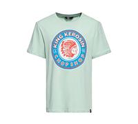 King Kerosin Herren T-Shirt Chop Shop grün M