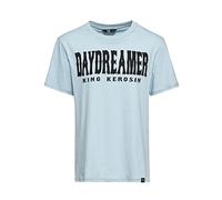 King Kerosin Herren Classic T-Shirt Regular Fit Prints Reine Baumwolle Daydreamer