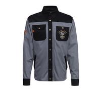 King Kerosin Herren Funktionshemd K.K. Adventure Gear - Motor Service grau M