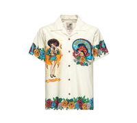 King Kerosin Acapulco Gold Kurzarmhemd Größe