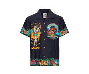 King Kerosin Herren Hawaii Hemd Acapulco Gold S