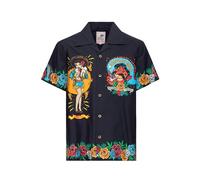 King Kerosin Acapulco Gold Kurzarmhemd Größe