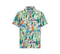 King Kerosin Herren Hawaii Hemd Tiki Cocktails M