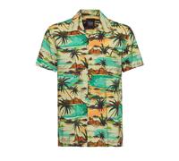 King Kerosin Herren Hawaii Hemd Tropical Sea S