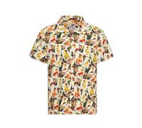 King Kerosin Herren Hawaiihemd Hawaiian Shirt Aloha Shirt 50S Casino Rockabilly Las Vegas Vintage Retro Vegas Vibes