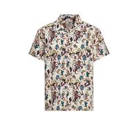 King Kerosin Herren Hawaiihemd Mit Western-Elementen Im Tattoo-Stil Cowgirl