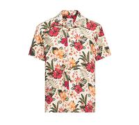 King Kerosin Herren Hemd Hawaiian Shirt Shirt Kurzarm Hawaiihemd Kurzarm-Hemd