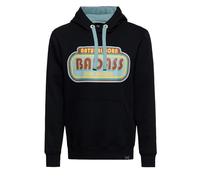 King Kerosin Badass Hoodie Kapuzenpullover schwarz in XXL