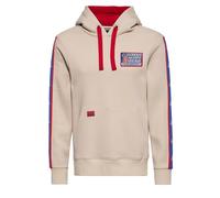King Kerosin Herren Kapuzen Pullover, Sweater, Regular Hoodie, Langarm Hoody Sweatshirt, Ärmel Mit Sternen, Sweatjacke Mit Vintage Look, Retro Stil, Biker, Motorrad, Make Chopper Great Again