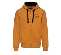 King Kerosin Herren Kapuzensweatjacke Mit Rückenprint Fuck The Fucking Rules