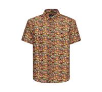 King Kerosin 70s Vibes Kurzarmhemd, Größe M für Männer