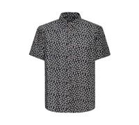 King Kerosin Herren Kurzarmhemd · Sommer · Hemd · Pineapple · Allover Print · Kentkragen · Büro · Office · Freizeit · Urlaub· Schick · Casual · Vintage · Retro · Rockabilly · Pineapple