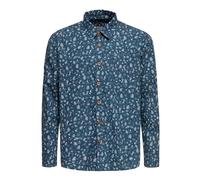 King Kerosin Herren Langarm Hemd Sailor-Tattoos navy 5XL