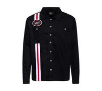 King Kerosin Herren Langarmhemd · Workerwear · Hemd · Racing · Dragstrip · Drag Race · Stickerei · Patch · Brusttaschen · Freizeit · 50s · Hotrod · Muscle Car · Los Angeles Supply Co.