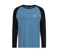 King Kerosin Herren Langarmshirt Longsleeve Raglan Beer Comic Artwork Print Baumwolle 50S Rockabilly Good Fellas Vintage Retro Rückenprint Good Fellas