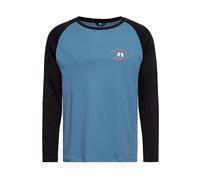 King Kerosin Herren Langarmshirt Longsleeve Raglan Beer Comic Artwork Print Baumwolle 50S Rockabilly Good Fellas Vintage Retro Rückenprint Good Fellas