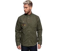 King Kerosin Herren Outdoor Funktionshemd Baumwolle Funktionsjacke Softshell Innenfutter Indian Rider