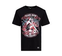 King Kerosin T-Shirt Man's Ruin mit Print in schwarz XL