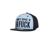 King Kerosin Herren Flat Brim Cap | Baseball Cap | Kappe | Statement | Quotes | 3D Stickerei | Print | Snapback Don't Give A Fuck