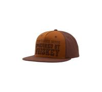 King Kerosin Herren Snapback Cap Mit 3D-Stickerei Sponsored By Whiskey