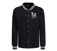 King Kerosin Herren Sweatjacke Clicker Jacket Rockabilly Old School College Jacke La King